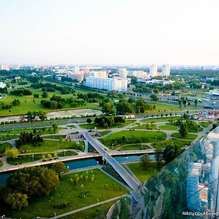 Two-level Penthouse - Park Cheluskintsev Apartment Minsk